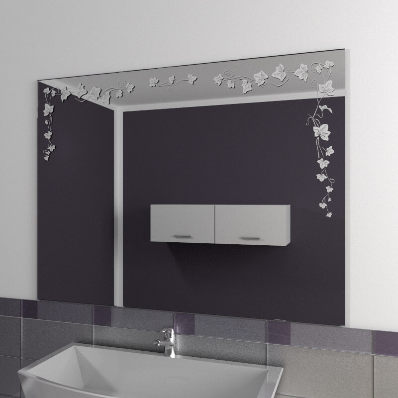 Badezimmerspiegel, Badspiegel mit Dekorum, Online-Verkauf von