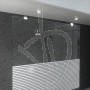 wand-befestigt-dusche-gewohnheit-ultra-klarglas-verziert
