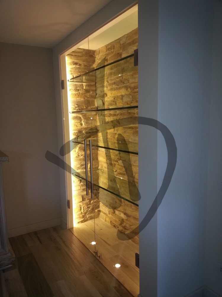 Maßgefertigte Produkte - Glasböden – Glasregale - Maßgefertigte transparente Glasböden - Mensole in vetro trasparente, su misura - 2