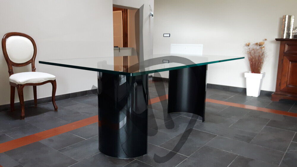 Maßgefertigte Produkte - Glastische – Glasschreibtische - Tische und Schreibtische aus Glas - Tavoli e scrivanie in vetro - 2