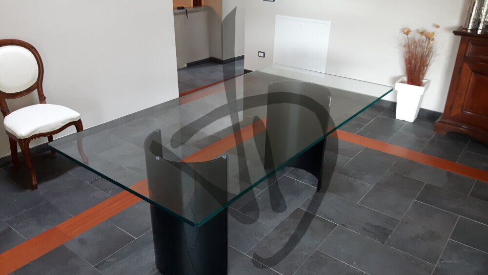 Maßgefertigte Produkte - Glastische – Glasschreibtische - Tische und Schreibtische aus Glas - Tavoli e scrivanie in vetro - 3
