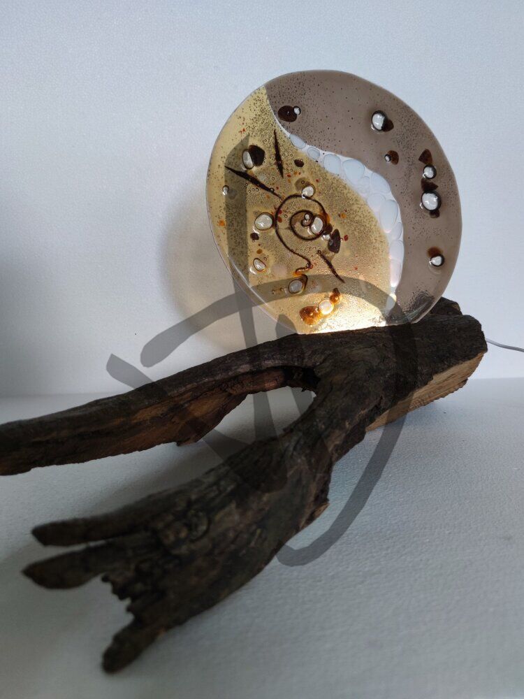Maßgefertigte Produkte - Individuelle Lampen und Nachttischlampen - Designlampen aus Murano-Fusingglas - Lampade in vetrofusione di Murano di Design - 8