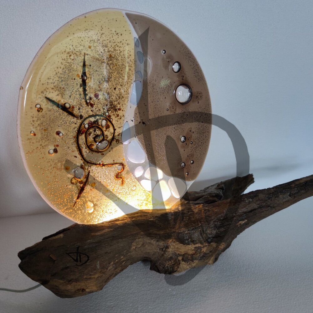 Maßgefertigte Produkte - Individuelle Lampen und Nachttischlampen - Designlampen aus Murano-Fusingglas - Lampade in vetrofusione di Murano di Design - 9