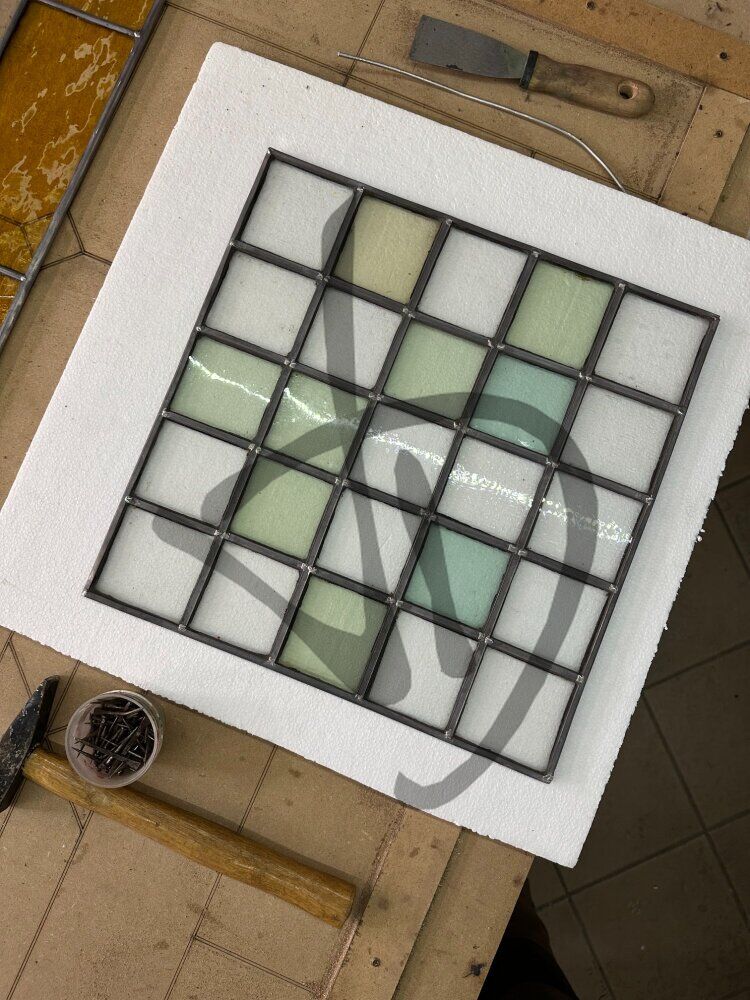 Maßgefertigte Produkte - Kunstverglasungen - Bleiverglasungen - Vetrate Rilegate - 2 2
