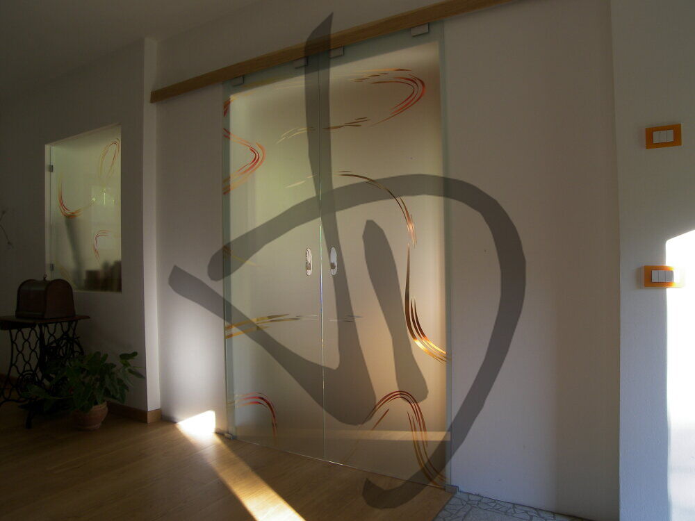 Maßgefertigte Produkte - Maßgefertigte Glastüren - Schiebetüren - Porte scorrevoli 2